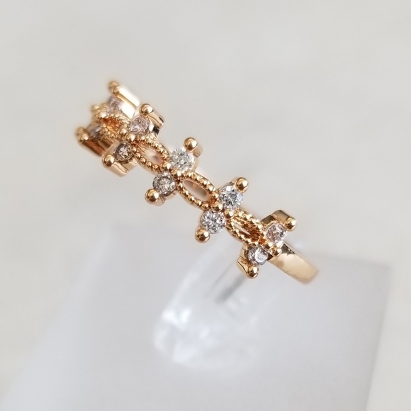 Delicate Rose Gold Ring - Picture 4 of 8